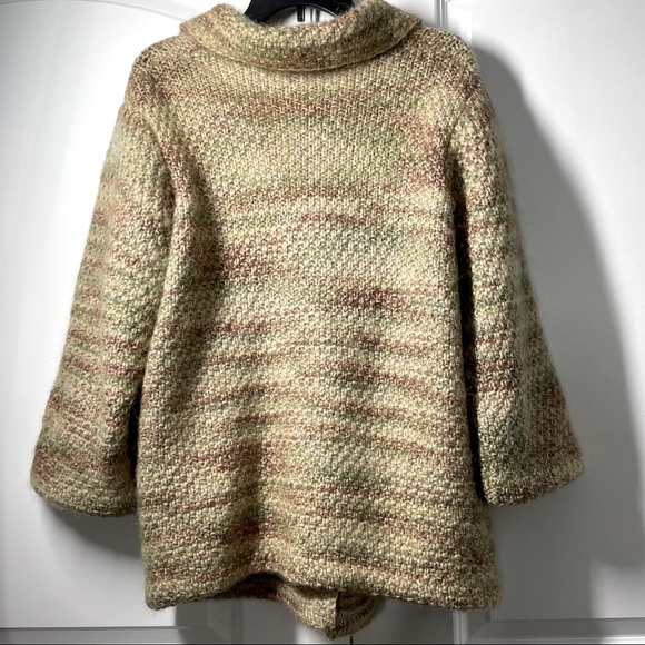 Vintage Handmade Chunky Jacket 3/4 sleeves - Picture 7 of 10